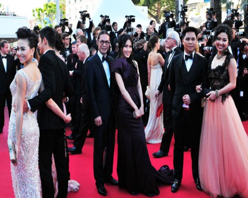 Mất giá như sao Việt đi LHP Cannes, Phim, cannes 2012, lhp cannes 2012, huy khanh, dinh ngoc diep, tinna tinh, kathy uyen, le khanh, trang nhung, ngo quang hai, tran luc, Killing Me Softly, Brad Pitt, sao viet tai cannes,