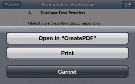 pdf for iOS