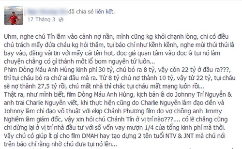 Chánh Tín trả Ngô Thanh Vân cát-xê 10 triệu | Nguyễn Chánh Tín,Chánh Tín vỡ nợ,Ngô Thanh Vân