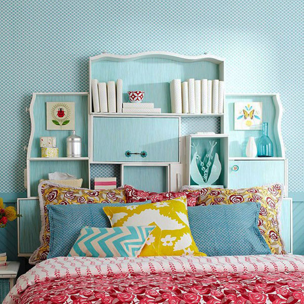 headboard ideas shelv 35 Cool Headboard Ideas To Improve Your Bedroom Design