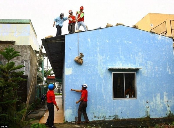 Hình ảnh Việt Nam phòng chống bão Haiyan trên báo nước ngoài 9