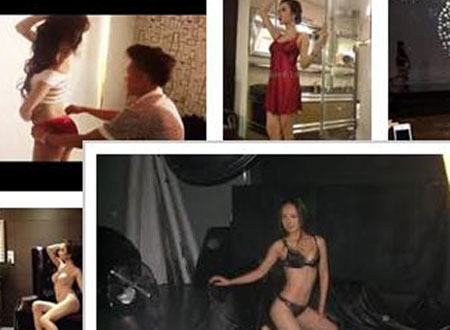 Trên các trang mạng ngồn ngộn các clip hậu trường chụp ảnh nude của những cô nàng ám ảnh chuyện trở thành hot-girl.